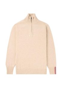 Woll- & Merinopullover Amundsen Sports Deck Half Zip Herren (Gr XL |beige)