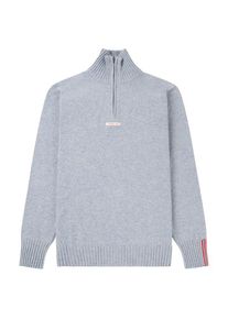 Amundsen Sports Deck Half Zip Wollpullover Herren (Gr XL |grau)