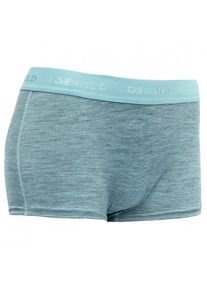 DEVOLD Breeze Woman Hipster Merinounterwäsche Damen Wandern (Gr XL |türkis)