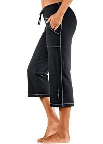 H.I.S. H.I.S Caprihose schwarz Gr. 52/54 für Damen. Nachhaltig.