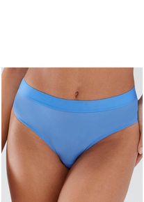 s.Oliver Panty 'Clemence' ozeanblau Gr. 32/34 für Damen. Mit Spitze