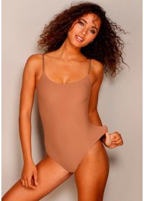 Lascana Body caramel Gr. 32/34 für Damen. Ohne Bügel. Sehr Figurbetont. Nachhaltig.