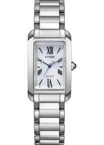 Citizen Damen Solaruhr "Citizen L"silberfarben, Armbanduhren, Armbanduhr, Damenuhr, Edelstahlarmband, analog
