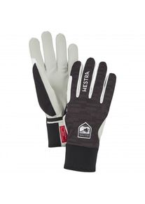 Hestra Windstopper Active Grip 5 Finger Handschuhe (Gr 11 |grau)