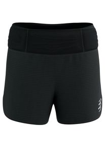 Compressport Trail Racing Short Laufshorts Damen (Gr M |schwarz)