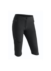 Maier Sports Inara Slim Capri Vario Shorts Damen (Gr 44 - Regular |schwarz)