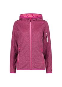 CMP Jacket Fix Hood Knitted + Mesh Fleecejacke Women (Gr 42 |lila)