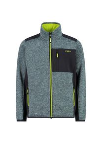 CMP Jacquard Knitted Jacket Fleecejacke Kinder (Gr 128 |grau)