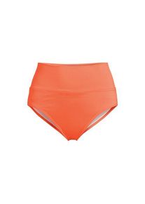 LANDS' END Bikinihose zum Umschlagen, High Waist, Damen,  Orange, Nylon-Mischung, by Lands' End