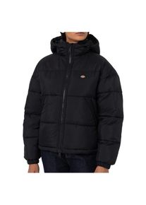 Dickies Alatna Oversized Puffer Kunstfaserjacke Damen (Gr XL |schwarz)