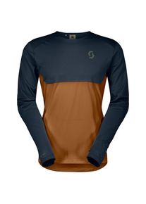 Laufshirt Scott Tee Endurance Tech L/S Herren (Gr M |blau/braun)