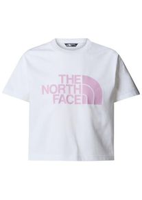 The North Face S/S Crop Easy Tee T-Shirt Kinder (Gr M |weiß)