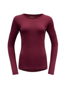 Merinounterwäsche DEVOLD Breeze Woman Shirt Damen (Gr S |rot)