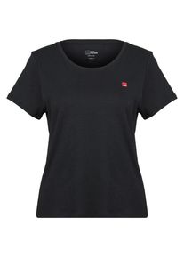 Bergfreunde Hemp30 Bergfreunde Tee Patch T-Shirt Damen (Gr XS |schwarz)
