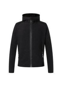 super.natural Alpine Active Zip Hoodie Fleecejacke Men (Gr 46 - S |schwarz)