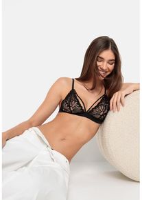 LSCN BY LASCANA Bralette schwarz Gr. 36/38 für Damen. Ohne Bügel