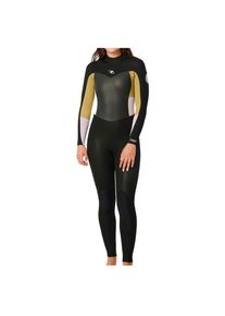 Neoprenanzüg Rip Curl Omega 3/2 Steamer Back Zip Damen (Gr 6 - Regular |schwarz)