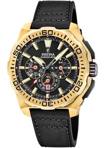 Festina Herren Chronograph "Chrono Bike 2025"schwarz, schwarz, Armbanduhren, Quarzuhr, Armbanduhr, Herrenuhr, Edelstahlarmband, analog, Tag