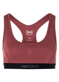 super.natural Tundra 220 Semplice Bra Sport-BH Women (Gr M |rot)