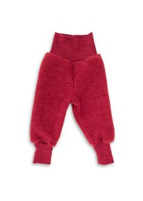 Engel Baby Hose mit Nabelbund Fleecehose Kinder (Gr 50/56 |rot)