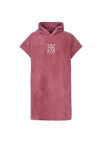 Protest Prtdilemma Poncho Surf Poncho Damen (Gr One Size |rot)