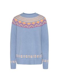 KARI TRAA Sundve Knit Wollpullover Damen (Gr L |lila)