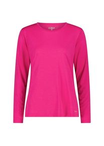 CMP L/S Jacquard T-Shirt Funktionsshirt Women (Gr 42 |rosa)
