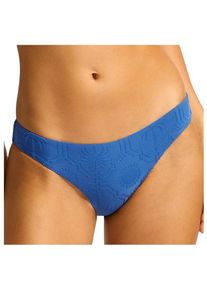 Seafolly Oasis Hipster Pant Bikini-Bottom Damen (Gr 18 |blau)