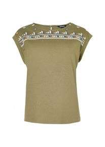 Bluse Sherpa Tharu S/S Top Damen (Gr XS |beige)