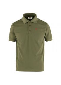 Fjällräven Polo-Shirt Fjällräven Crowley Piqué Shirt Herren (Gr S |oliv)