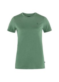 Fjällräven Merinoshirt Fjällräven Abisko Wool S/S Damen (Gr L |grün)