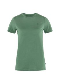 Fjällräven Merinoshirt Fjällräven Abisko Wool S/S Damen (Gr L |grün)