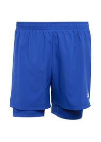 Adidas Own the Run Bars Shorts 2in1 Laufshorts Men (Gr S |blau)