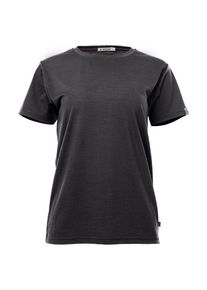 Merinoshirt Aclima Lightwool 180 Classic Tee Damen (Gr L |schwarz/grau)