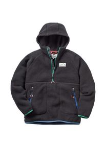 Passenger Maine 20 1/2 Zip Recycled Sherpa Fleece Fleecejacke Damen (Gr M |grau)