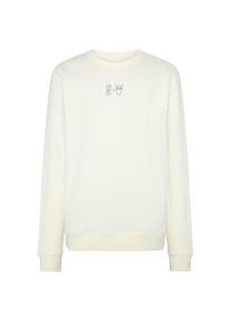 KnowledgeCotton Apparel Water Is Life Regular Crew Sweat Pullover Herren (Gr XL |weiß)