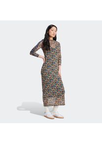 Damen Shirtkleid "LIBERTY DRESS"multicolor, night indigo, sportlich, Gr. XL, adidas originals, Obermaterial: 81% Polyester, 19% Elasthan, Kleider