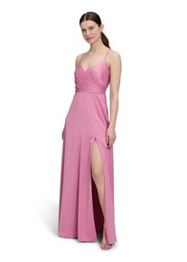 Vera Mont Damen Abendkleid "Vera Mont Abendkleid mit V-Ausschnitt"perfect rose, feminin, Gr. 40, Satin, Obermaterial: 97% Polyester, 3% Elasthan.