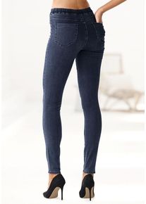 Buffalo Jeggings blau Gr. 34 für Damen. Figurbetont. Nachhaltig.