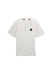 Tom Tailor Henleyshirt, mit Logo-Label