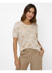 Brax Damen Shirt Style CANDICE offwhite, cremeweiß, Gr. 36