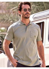 Lerros Herren Poloshirt "Lerros Performance Poloshirt mit COOL & DRY Funktion"tinted grau, Gr. M, 75% Baumwolle, 25% Polyester, Shirts