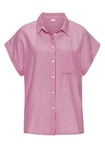 Lascana Hemdbluse mehrfarbig Gr. 32/34 für Damen. Mit V-Ausschnitt. Figurumspielend