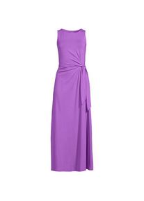 LANDS' END Maxikleid aus Baumwolle/Modal mit Bindeband, Damen,  Pink, Elasthan/Baumwoll-Mischung/Synthetic-blend, by Lands' End