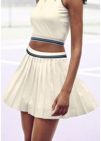 active by Lascana LASCANA ACTIVE Tennisrock 'Tennis' weiß Gr. XL (48/50) für Damen. Mit Stickerei. Ausgestellt