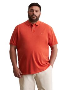 Marc O'Polo MARC O'POLO Herren Poloshirt "aus Bio-Baumwolle"sweet pepper, casual, Gr. XXXL, unifarben, Obermaterial: 100% Baumwolle, Shirts