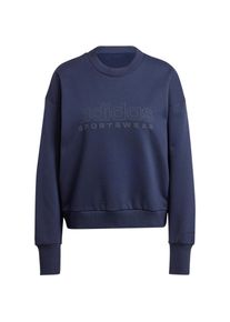 Adidas All Szn Sweatshirt Damen - blau - Gr. XS - Baumwolle/Polyester