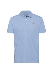 Napapijri Ealis Poloshirt Herren - blau - Gr. S - Baumwolle