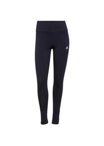 Adidas Essentials Logo Leggings Damen - blau - Gr. S - Baumwolle/Elastan