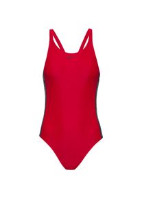 Nike Logo Schwimmanzug Damen - rot - Gr. XL